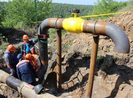 Техперевооружение системы газоснабжения Каменска-Уральского идет строго по графику