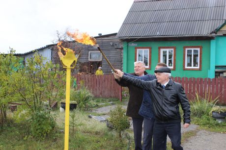 Долгожданный газ пришел новым потребителям Горноуральского городского округа