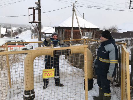 В Талице к новой газовой артерии подключен первый абонент