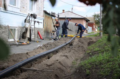 В Камышлове интенсивно строятся газовые сети